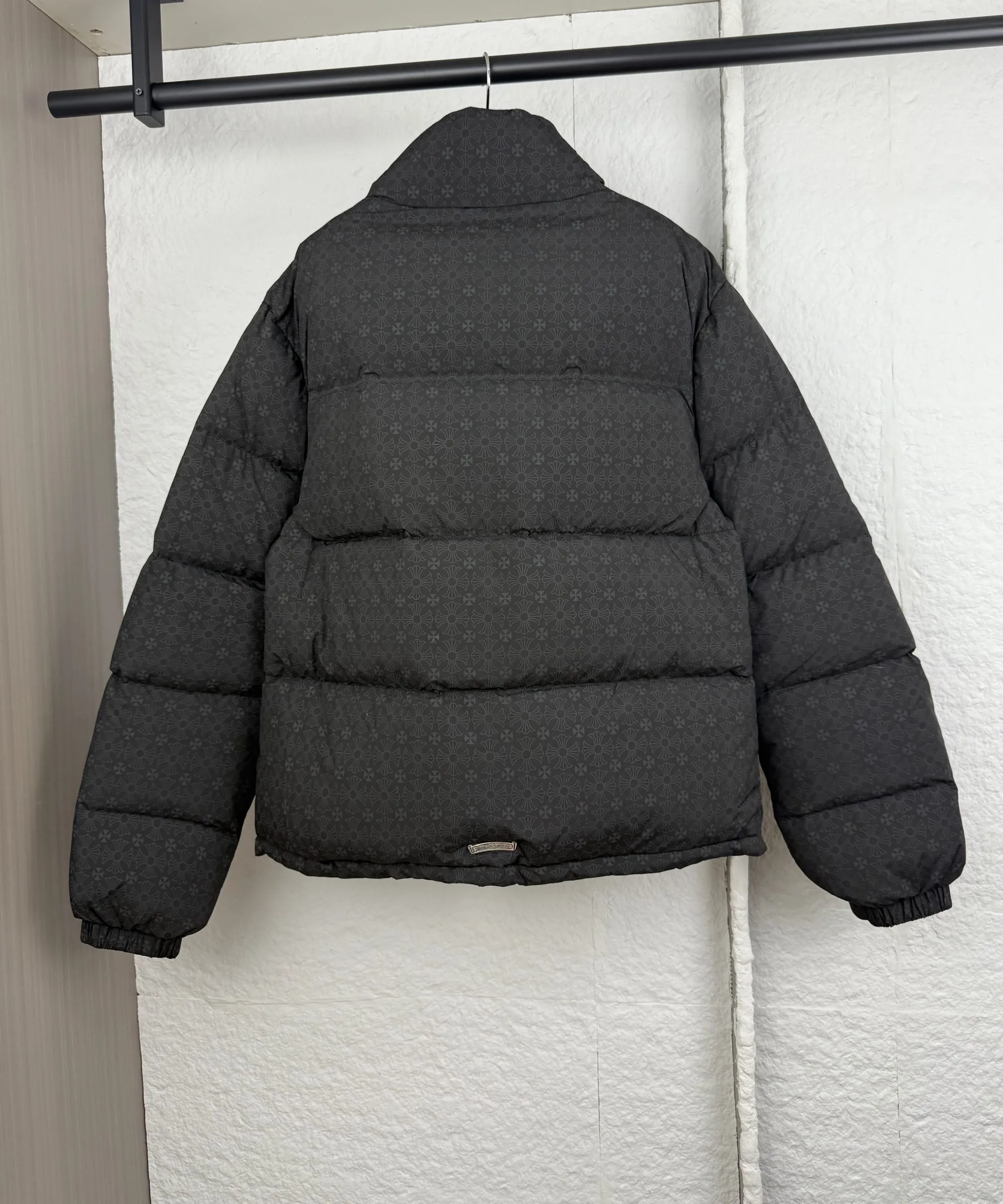 P1010 Chrome Hearts Chrome Hearts Sanskrit all-over jacquard down jacket S/M/L/XL
